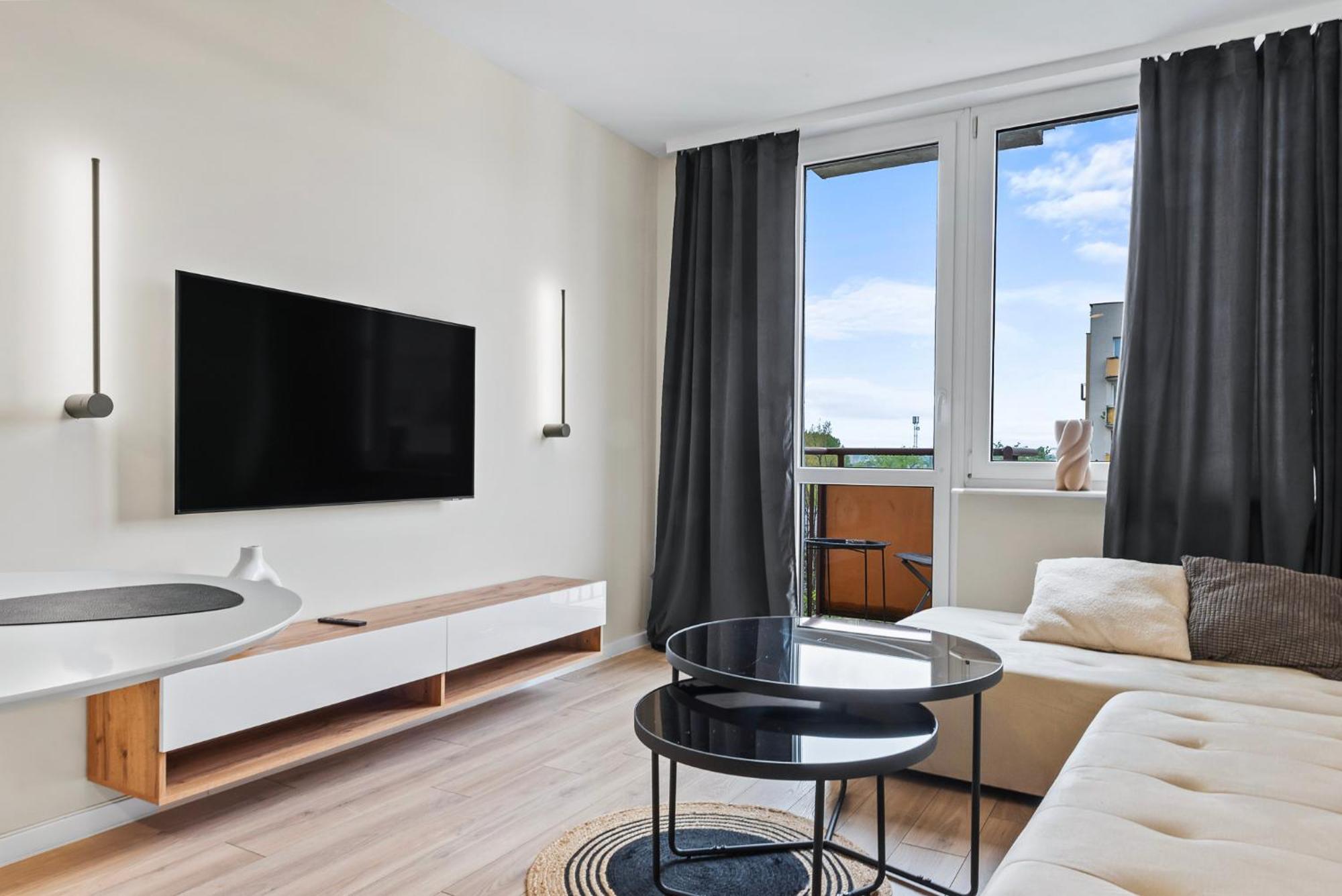 Rentplanet - Apartament Miedzynarodowa Βαρσοβία Εξωτερικό φωτογραφία